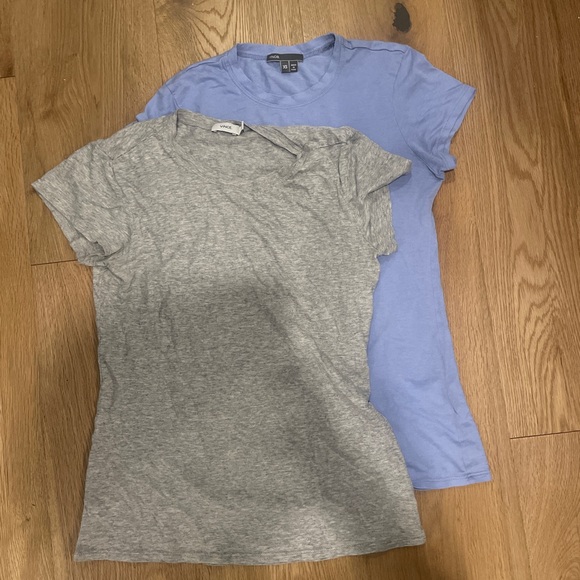 Two Vince Pima cotton and modal baby tees xs - Picture 1 of 6